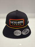 Hooey - Cactus Ropes Black/Yellow 5-Panel Trucker