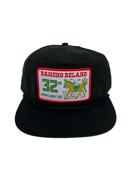 Rancho Relaxo Hat Co - 256 Mule Ride Black