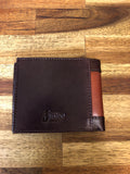Justin Bifold Wallet - Tooled With Embossed Edge
