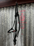 Tack - Multi Colour Beaded Rope Halter (TCC16366)