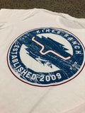Kimes Ranch Tee - Wood Stamp (White)