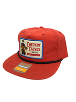 Rancho Relaxo Hat Co - 256 Checkin' Calves Orange