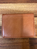 Justin Bifold Wallet - Maroon Inlay