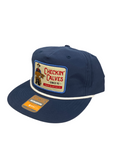 Rancho Relaxo Hat Co - 256 Checkin' Calves Navy