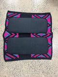 Ortho Equine Contoured Saddle Blanket - Pink/Black