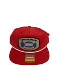 Rancho Relaxo Hat Co - 256 Candy House Red/White