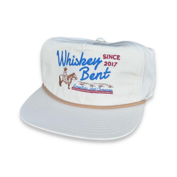 Whiskey Bent Hat Co - All American - White