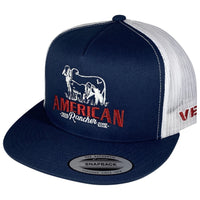 Vexil - American Rancher - Cow/Calf - Navy/White Mesh