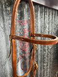 Straight Browband Headstall - Water Loop Ends (2)