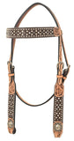 Vegas Tack Set -  Gator Print With Crystals