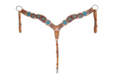 Zuni Tack Set - Floral Carved & Painted