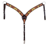 Sonnie Tack Set - Sunflower With Whipstitch
