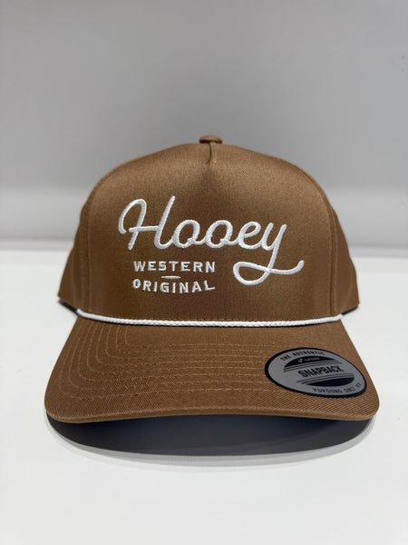 Hooey OG Cap - Light Brown/White