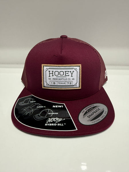 Hooey - Doc Maroon/White Cap