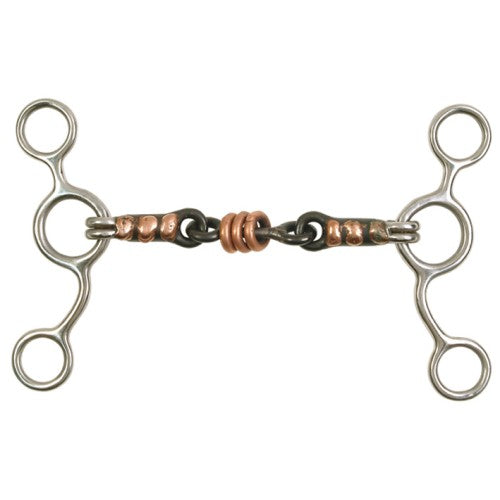 Pro-Trainer Snaffle Bit - Sweet Iron & Copper Mouthpiece