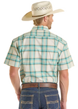 Rock & Roll  - Teal Short Sleeve Shirt (BMB3S08651)