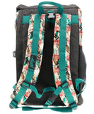Hooey Backpack - Topper Charcoal/Turquoise