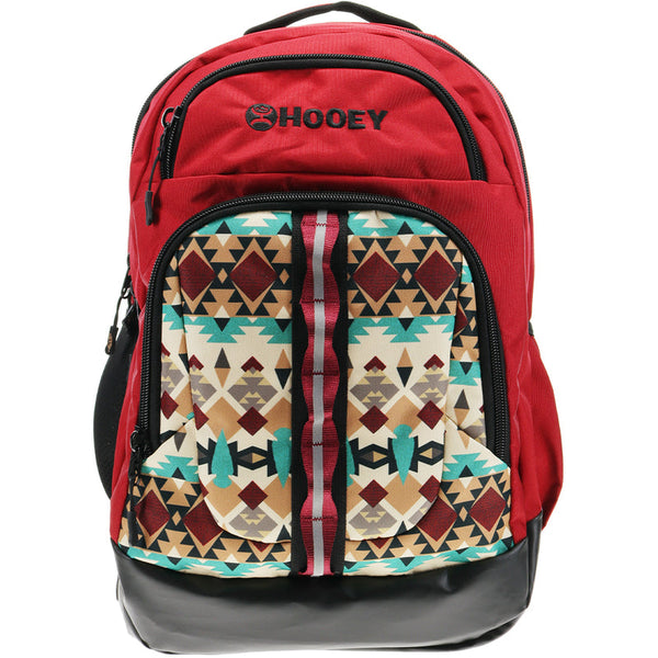 OX Red/Cream/Turquoise Hooey Backpack