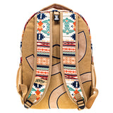 Hooey Recess Backpack Honey Mustard/Ombre Blue With Thunderbird Pattern