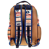 Hooey Ox Backpack Tan/Blue Aztec