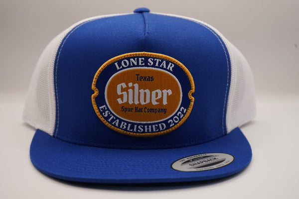 Silver Spur Hat Co - Barley Blue (Royal Blue/White)