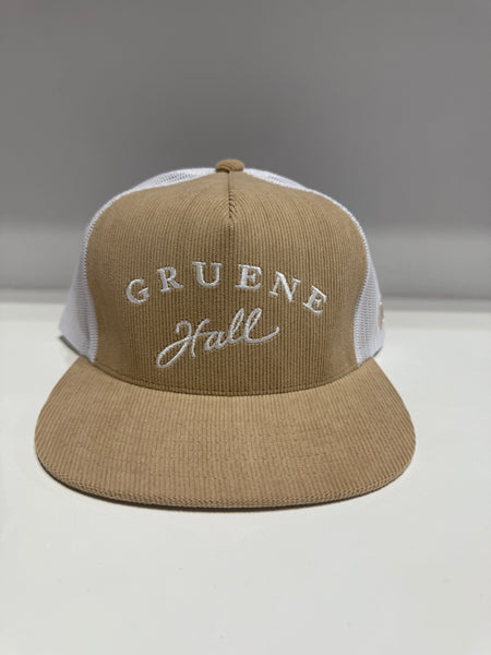 Hooey Gruene Hall Cap - Tan Corduroy