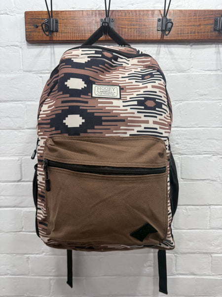 Hooey Recess Backpack Whitecap Grey/Portabella With Black Saddleblanket Pattern