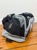Hooey Competitor Duffle Bag - Black/Grey Aztec