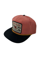 Rancho Relaxo Hat Co - Rattle Snake Salmon/Black