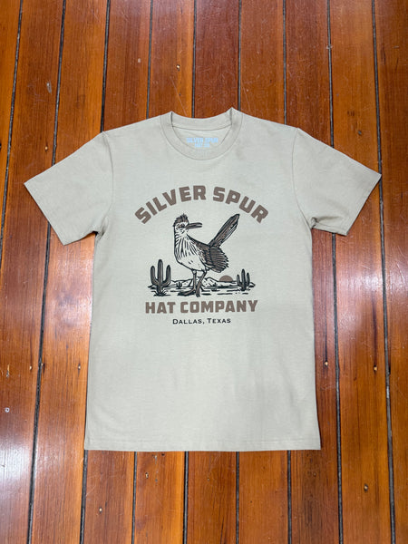 Silver Spur Hat Co - Roadrunner Tee (Sand)