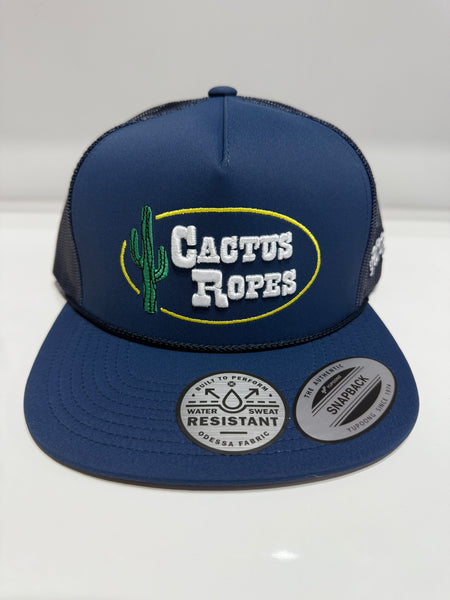 Hooey - Cactus Ropes Navy 5-Panel Trucker