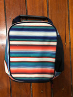 Hooey Lunch Box - Navy/Serape Pattern