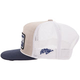 Cactus Ropes - Tan/White 5-Panel Trucker Cap