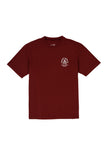 Calvert Supply Tee - Lasso Maroon