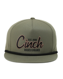 Cinch - Olive and Black Rope Cap