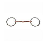 Copper Twisted Wire Snaffle 5"
