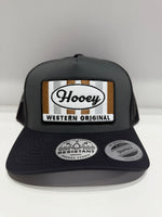 Hooey - Sudan Grey/White 5 Panel Cap