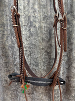 Latigo Leather Browband Bridle