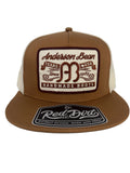 Red Dirt Hat Co Cap - Anderson Bean Caramel/White