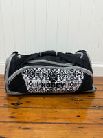 Hooey Competitor Duffle Bag - Black/Grey Aztec