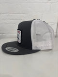 B Rural Co Cap - Risky Ranch Grey / White Mesh Back
