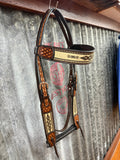 Leather Headstall - Sacred Sierra (AUS-501)