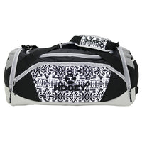 Hooey Competitor Duffle Bag - Black/Grey Aztec
