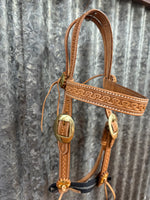 Heavy Duty Leather Browband Headstall