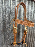 Heavy Duty Leather Browband Headstall