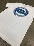 Kimes Ranch Tee - Wood Stamp (White)
