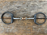 Dutton "43" D-Ring Snaffle Bit - Three Piece Dog Bone (43-19)