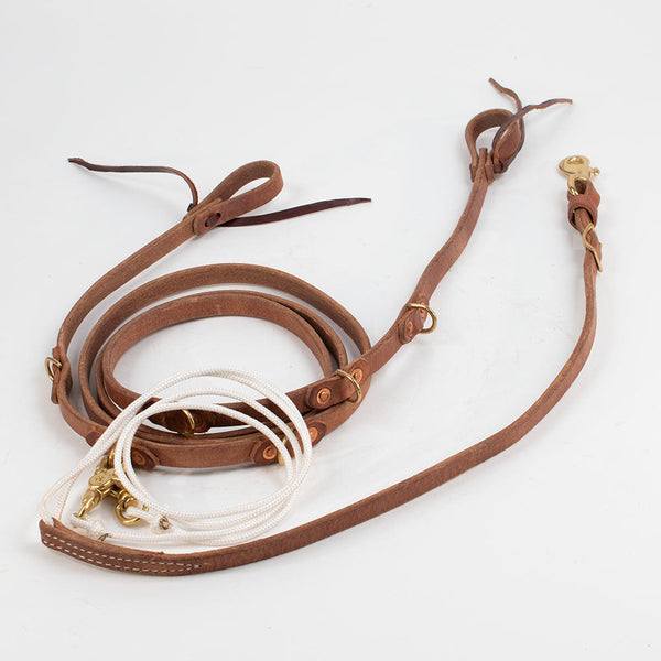Roping Rein German Martingale