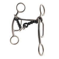 3-Piece Twisted Wire Gag Bit
