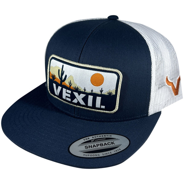 Vexil - Desert Heat - Navy/White Mesh